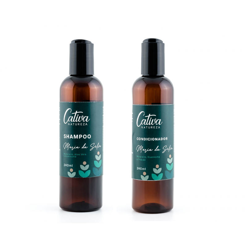 CABELOS FORTES E HIDRATADOS - MARIA DA SELVA